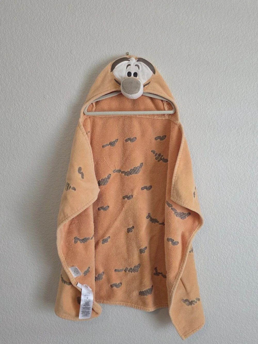 Pottery Barn Kids Tigger Hooded Towel From The Winnie The Pooh Collection